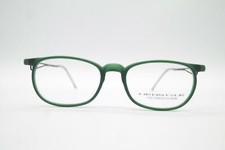 Vintage Neostyle College 96 Green Black Oval Glasses NOS