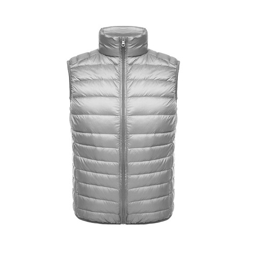 Chaleco amortiguador para hombres chaqueta sin mangas ropa exterior invierno algodón pato chaleco - Imagen 14 de 16