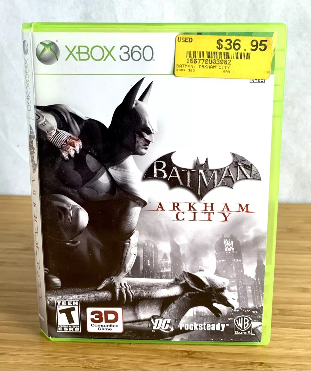 Lot of 2 Batman Xbox 360 Games Arkham City Asylum Complete in Box CIB 