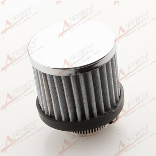 12mm 1/2" Mini Oil Air Intake Crankcase Breather Filter Valve Cover