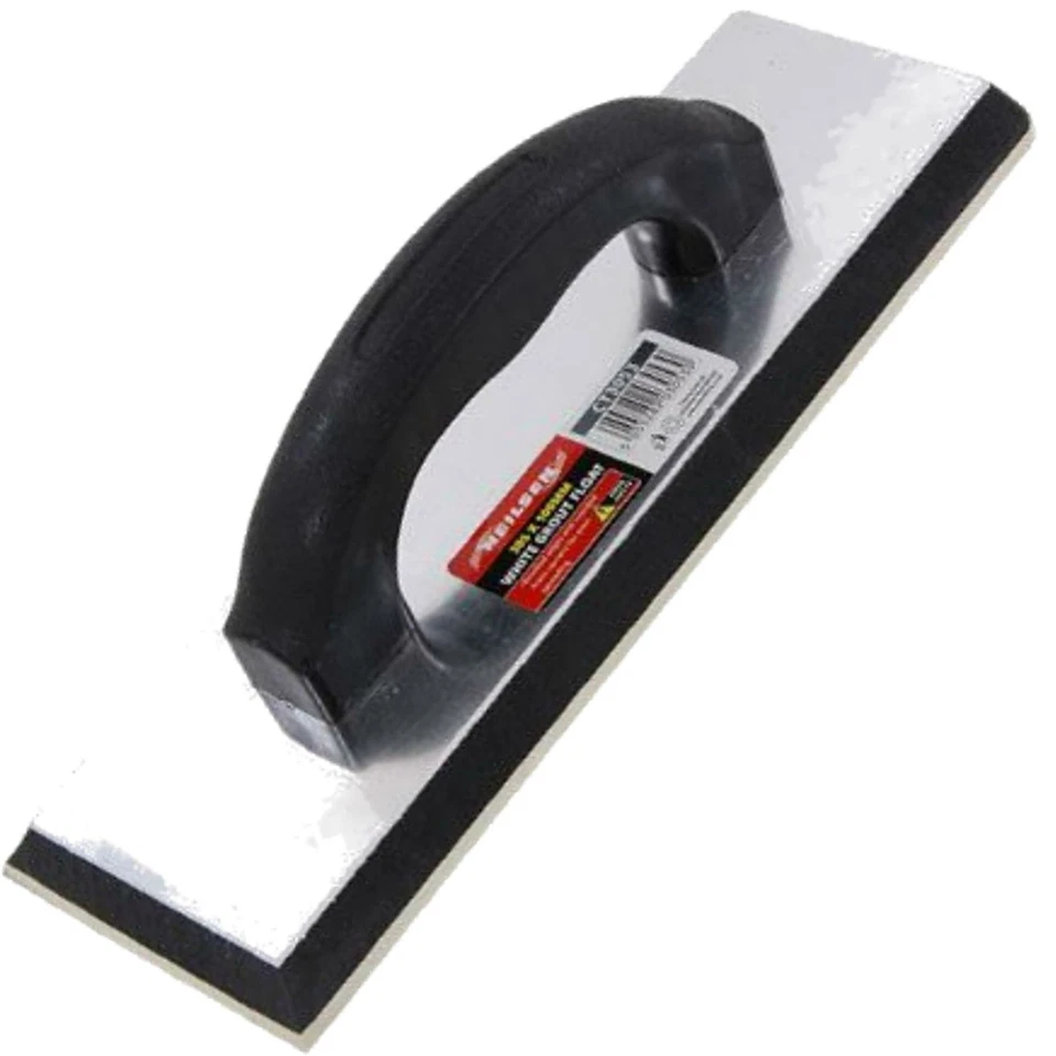 Neilsen White Grout Trowel Float Tile Tiling DIY Grouting 305mm x 100mm