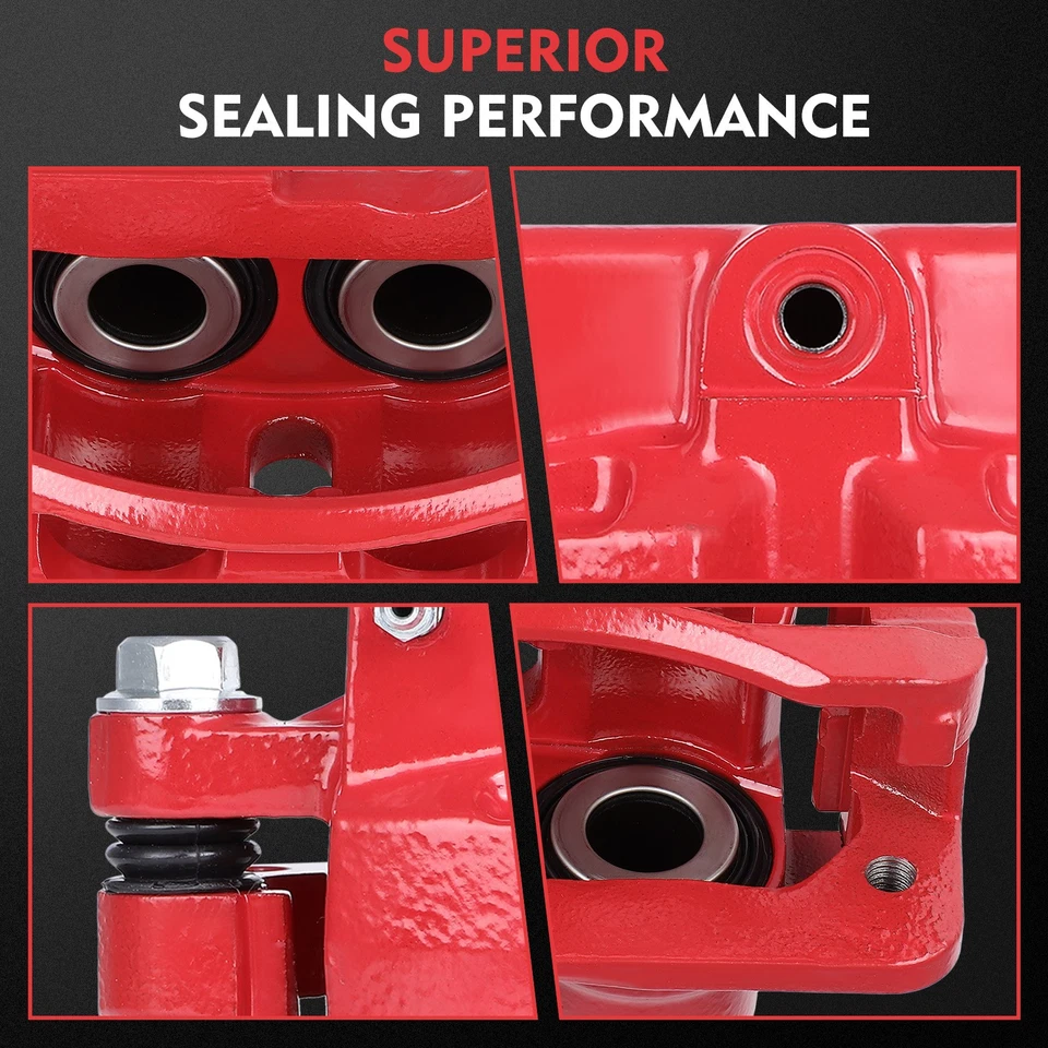 Pair Rear Brake Calipers For 2001 2002 2003 2005 2006 GMC Sierra 1500 HD - Image 3 of 4