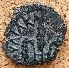 Pontius Pilate Genuine Ancient Jewish Roman Jesus Time Bronze Coin with COA