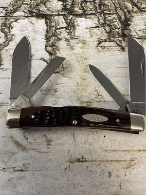 Case XX 1974 Jigged Delrin 6488 Large Congress Rare Vinatge Pocket Knife 