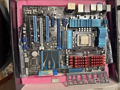 ASUS P8Z68 DELUXE + i7-2600K + 16GB DDR3 + CoolerMaster ARGB Cooler Combo