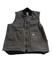 Vintage Carhartt Quilt-Lined Artic Vest Shadow Grey V02-029 Men s large