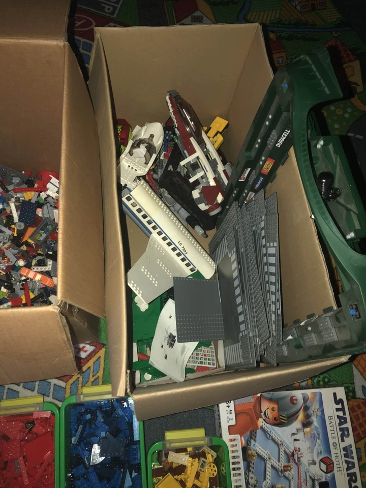 Lego Sammlung Konvolut - ALT - 18,5KG Star Wars Ninjago City Fusßball Ideas - Bild 2 von 4