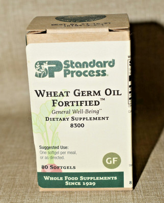 NEW Standard Process  Wheat Germ Oil Fortified ~ 80 Softgels