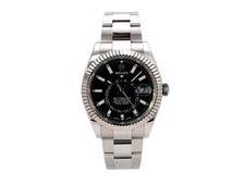 Rolex Sky-Dweller Edelstahl / Weißgold Ref. 326934 Schwarz