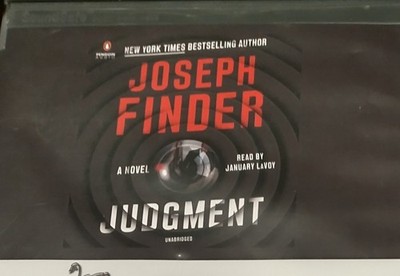 JUDGEMENT (Joseph Finder) AUDIO BOOK (8 cds)