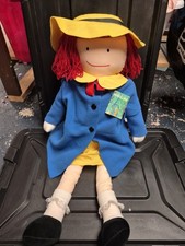 Vintage 1990 Giant Size An Eden Gift Madeline Plush Doll 32" With Original Tags