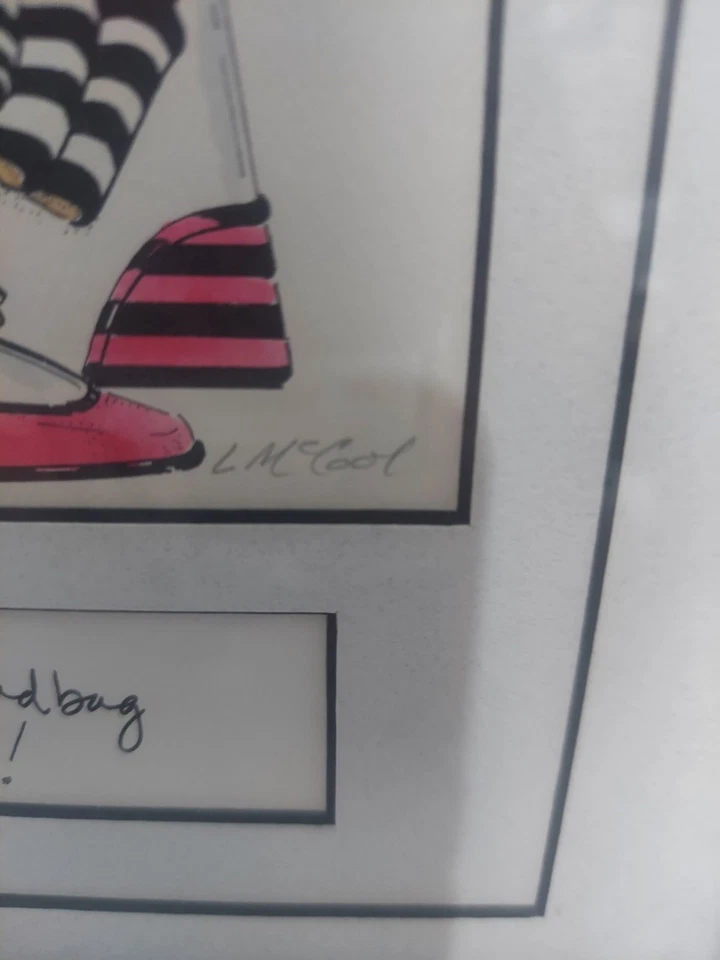 SHOE AND HANDBAG DIVA 9"x 9" Framed Art BY MPRESSIONS Signed, Numbered, Ltd Ed.  - Image 3 of 4