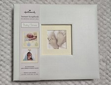 Hallmark Baby Times Instant Scrapbook Album 10x 8 Photo Memories Infant New Born