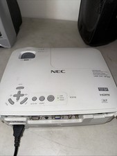 NEC NP-V311X DLP Projector 3100 Lumens 866 Lamp Hours NO POWER CORD HAS REMOTE