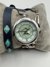 Ladies Aloha 'In the Heart' MOP Dial Turqiouse Wrap Around Band Quartz Watch