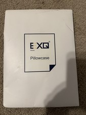 EXQ Home Satin Pillowcase for Hair and Skin, Blue Pillow Cases 20x30 Inches