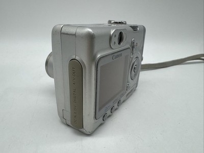 Canon PowerShot A520 4.0MP Digital Camera Silver W/ 16 MB SD
