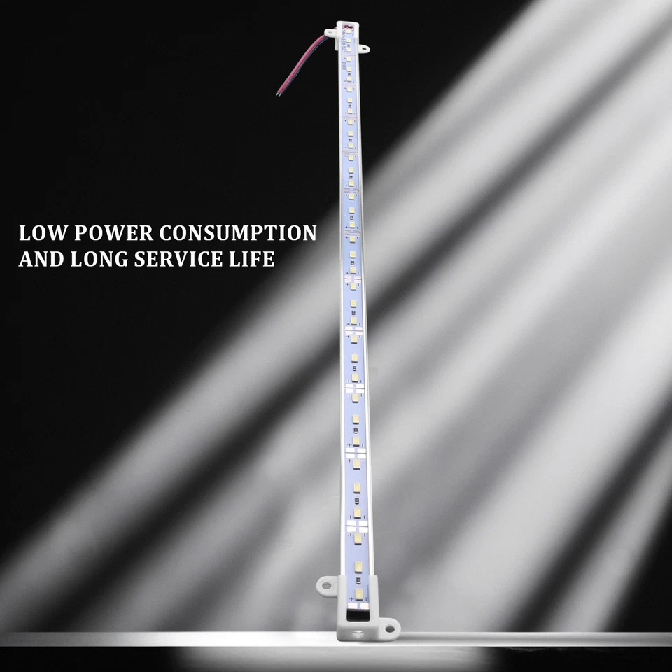 50CM 12V 36 LED 5630 SMD Hard Strip Bar Light Aluminum Rigid White C7W88471 - Image 3 of 4
