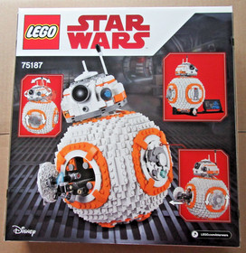 Lego Star Wars 75187 ~ BB-8 ~ NISB retired Droid  Rotating Head  Access Hatch