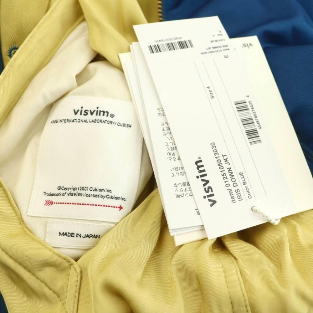 VISVIM 25SS Iris Down Jacket Reversible Wool Silk… - image 7