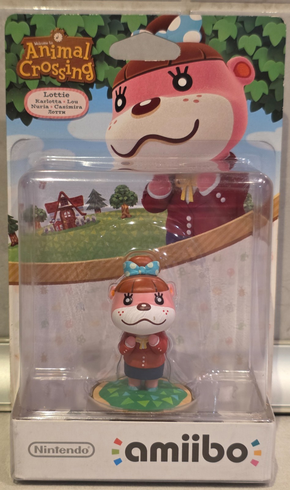 Amiibo Animal Crossing Karlotta figurine neuve pour décorer votre bureau et jouer sur Switch
