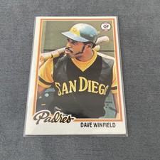 1978 San Diego Padres Dave Winfield Baseball card #78 Baseball Card