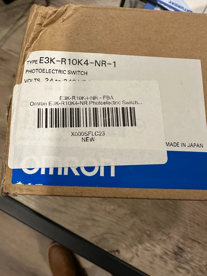 Omron Photoelectric Switch E3K-R10K4–NR-1 Brand New in the Box!! - Image 3 of 4
