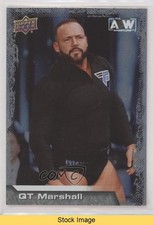 2022 Upper Deck AEW All Elite Wrestling Silver Foil QT Marshall #16 READ 07q0