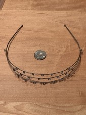 Sparkly Headband/tiaras For Costume/dress Up. Worn Once Many Years Ago 