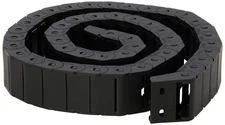 15mm X 30mm Plastic Semi Closed Cnc Machine Tool Cable Wire Carrier Drag Chain 1