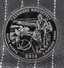 2016 Roosevelt  5oz 999 Silver North Dakota ATB  Encapsulated