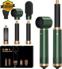 Hair Dryer Brush 5 in 1 Air Styler Curling Iron Hot Air Volumizer