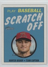 2020 Topps Heritage Minor League Edition 1971 Scratch-Off Hunter Bishop #24 17o2