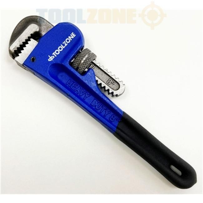 8"" Heavy Duty Stillsons Foam Dipped Hand Monkey Wrench Pipe Wrench Heavy Duty
