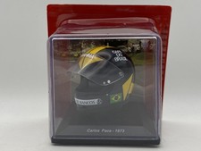 Carlos Pace Helmet 1973 1:5 Scale F1 Ferrari Miniature Centauria Bell