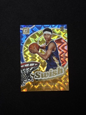 2025-26 Panini Donruss Basketball Jeremiah Fears #17 Swish Explosion /99 (RC)
