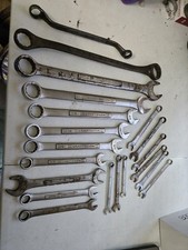 Lot Of 20 Craftman Usa Metric And Standard Wrenches Assorted Sizes Lot Of 20 Craftman Usa Metric And Standard Wrenches Assorted Sizes