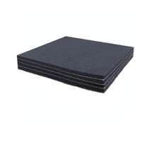 Rubber Adhesive Pads, 4 Pcs Closed Cell Foam Sheet Neoprene High Density Foam an