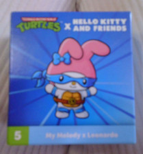 NEW McDonalds happy meal toy Hello Kitty  friends x TMNT MY MELODY x LEONARDO