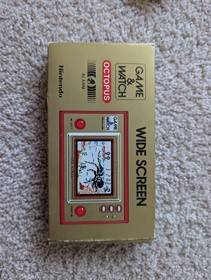 Nintendo Game & Watch Game IN BOX - OCTOPUS - 23067122 *** INCL 2 NEW BATT ***