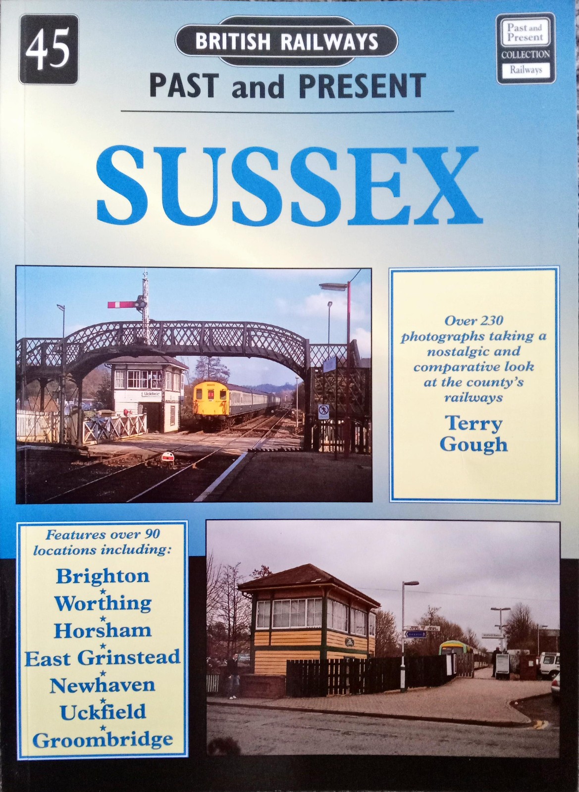 Terry Gough - Sussex British Railways Past And Present No 45 Paperback Book