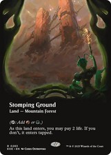 Stomping Ground (Borderless) [Edge of Eternities] Foil Near Mint