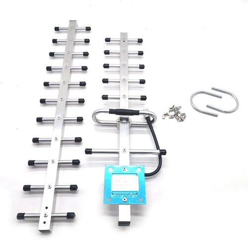 Pack De 2 Antennes WiFi Bi-bande 10dBi - 2,4GHz & 5,8GHz, Connecteur RP-SMA, Pour Routeur, Carte PCI-E Ou Caméra IP