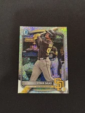 2025 Bowman Chrome Ethan Salas Shimmer Refractor #BCP-169 - Padres