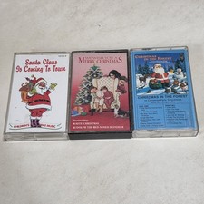 Three Vintage Christmas Cassettes (3)