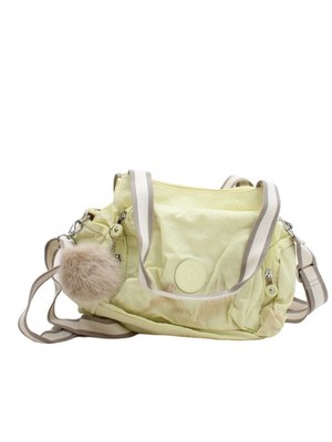 Kipling Damen Tasche Creme 100% Polyester Schultertasche