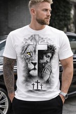 Jesus Cross T-Shirt, Christian Faith Tee, Religious T-shirt