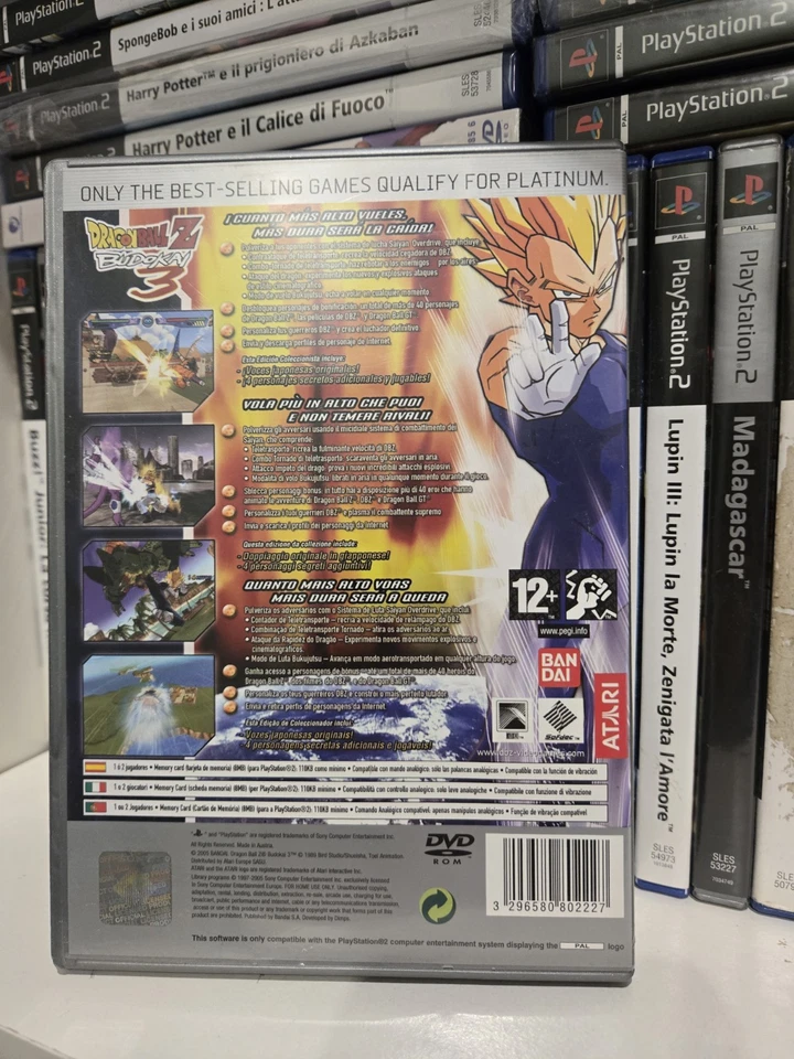 Dragon Ball Z Budokai 3 PS2 PlayStation 2 - Immagine 2 di 2
