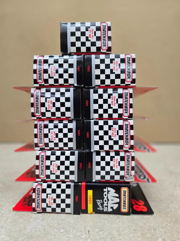 Lot of 11 Matchbox SuperStar Nascar Transporters Diecast  1989-1992 Vtg mint - Image 3 of 3