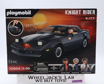 70924 K.I.T.T. W/ Michael Devin & Bonnie Knight Rider Playmobil